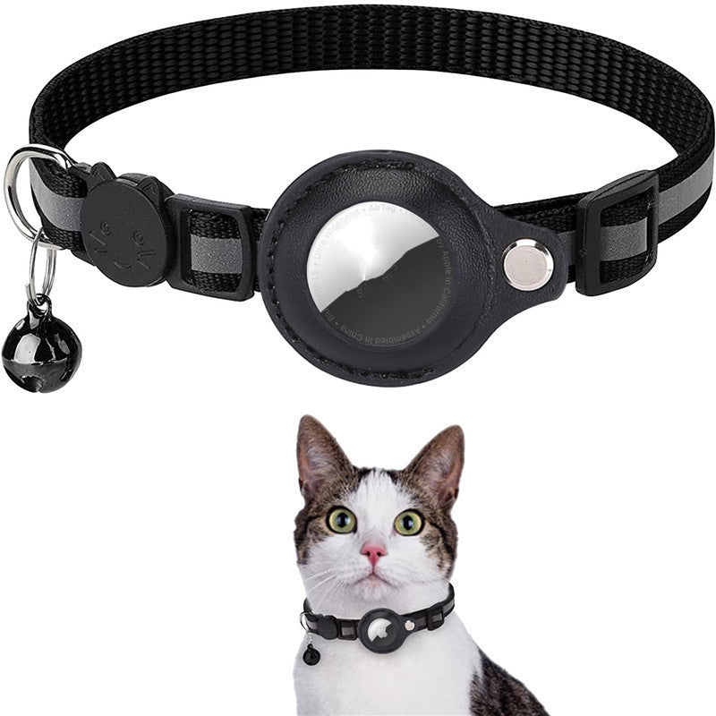 Reflective Waterproof Pet Collar W/AirTag Holder
